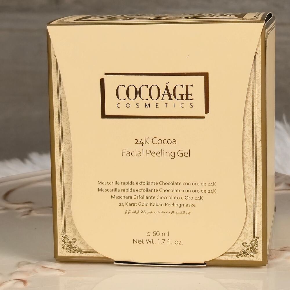 Cocoage Cosmetics 24K Gold Cocoa Facial Peeling Gel 1.7 fl oz(Exfoliate) -$275